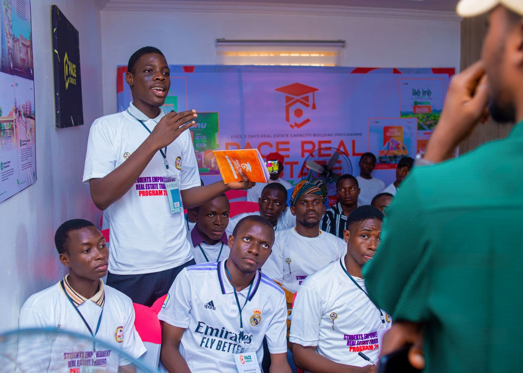 Participants in an Academy session